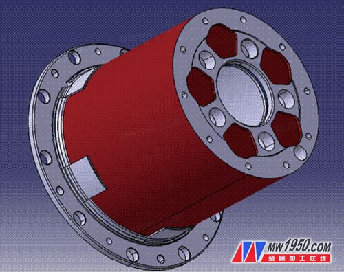 Optimization of hole cutters for wheel reducer parts