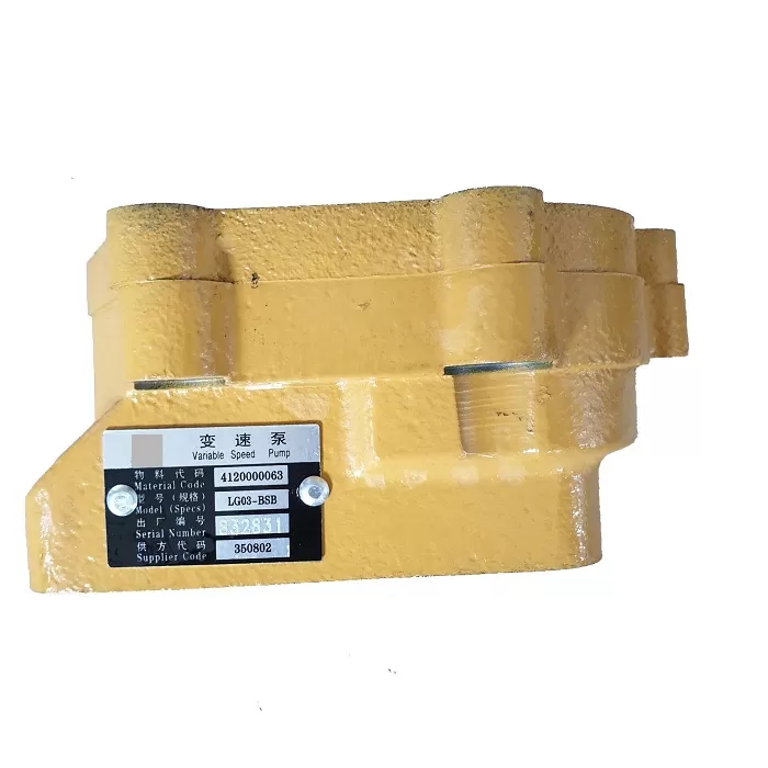Wheel Loader Parts 4120000063 LG03-Bsb Variable Speed Pump 