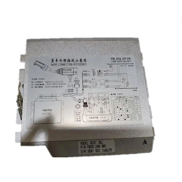 wheel loader transmission unit 6029240001 4110000367004 ecu 