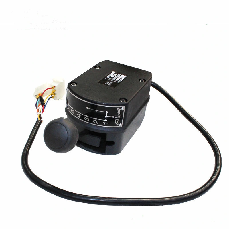 gear selector of motor grader 