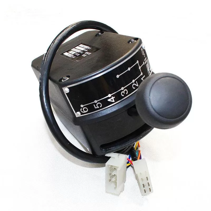 gear selector of motor grader 