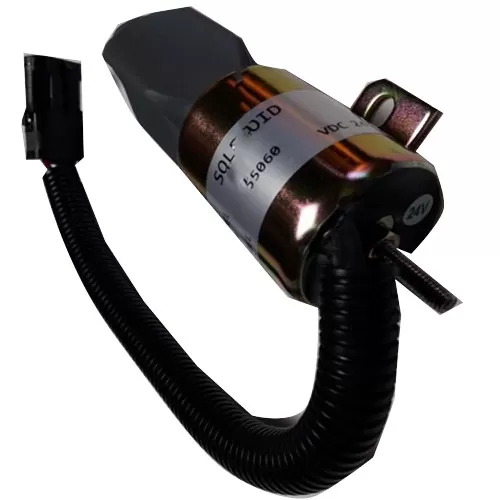 Excavator JS130 Shut down solenoid 24V 