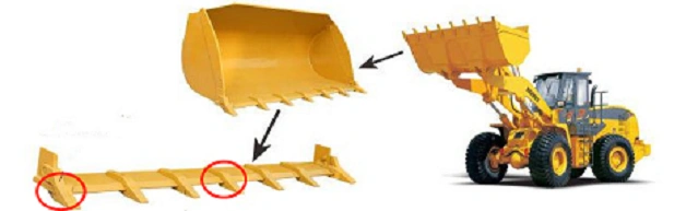 wheel loader bucket teeth of XCMG 