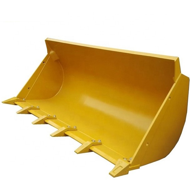 Wheel loader bucket assembly 