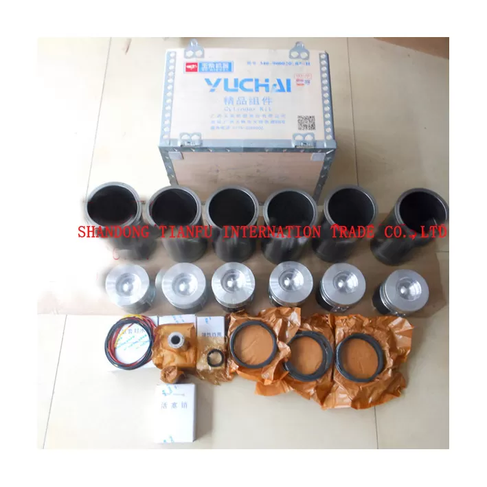 Yuchai engine parts piston cylinder liner kit 
