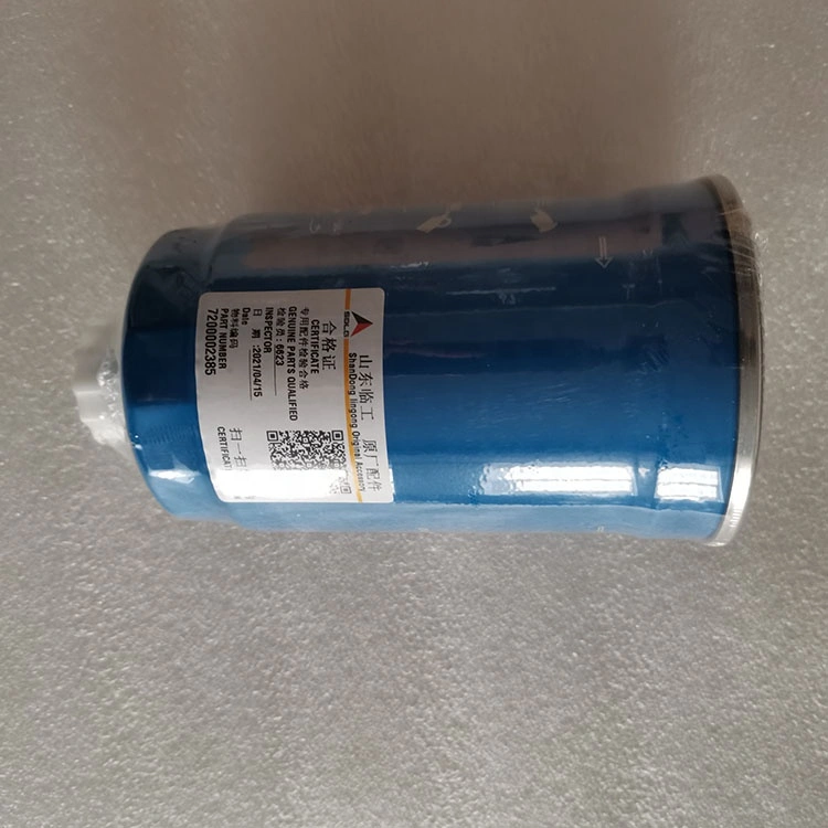 Wheel Loader Parts Fuel Filter 720002385 Fuel Filter 