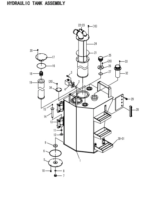YWZ-200 Hydraulic oil level Gauge 
