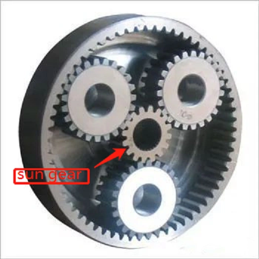 Sun gear for Wheel Loader Spare Parts 