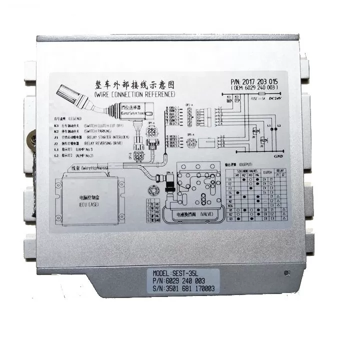 ZF ECU Transmission Control Unit 4110000076161 6029240003 