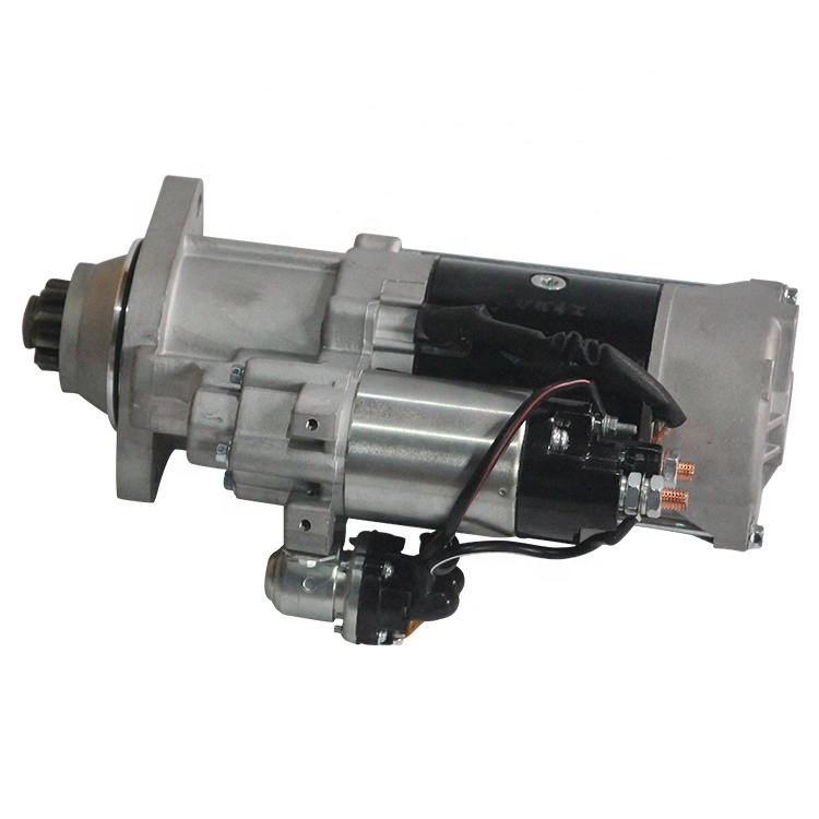Starter motor of wheel loader 