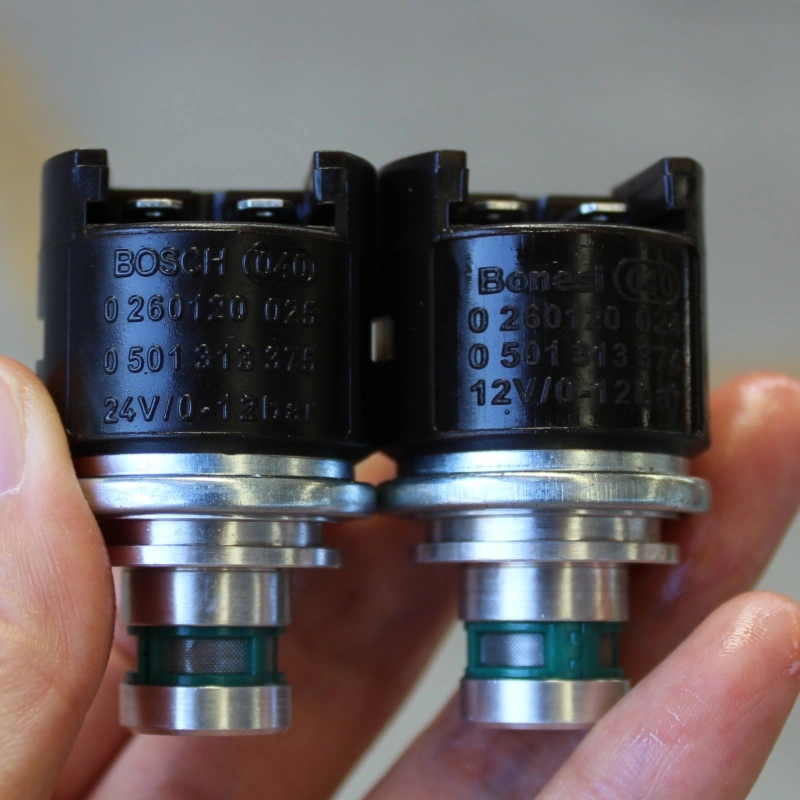 New 12V Transmission Solenoid Valve Compatible with ZF 4WG180 4WG200 0260120024 0501313374 